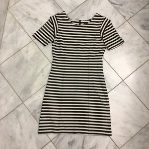 French Connection nautical fitted dress